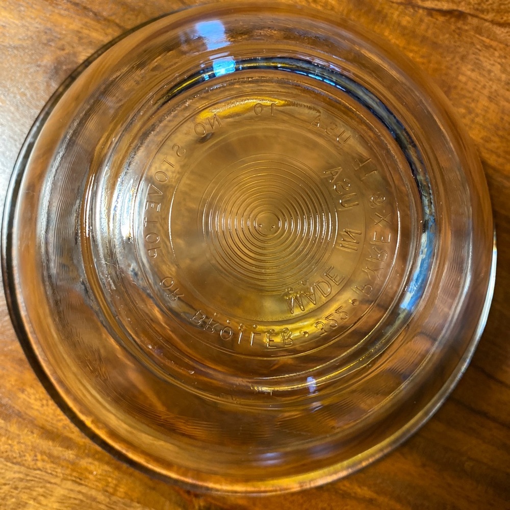 1 Clear Pyrex 322 Mixing Bowl